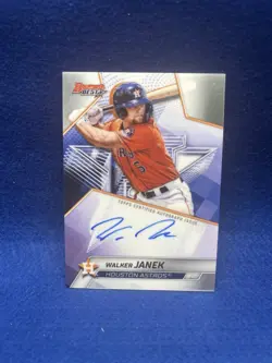 Lot of 3 2025 Bowman Autograph Ethan Frey 1st Walker Janek Zach Cole Astros Auto - Image 4