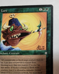 MTG Magic The Gathering Lure Ice Age Rare MP x1 - Image 2