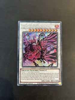 Yu-Gi-Oh! LIOV-EN035 Ruddy Rose Dragon (1st Edition) Secret Rare, NEAR MINT - Image 1