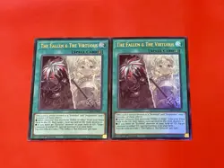 2x The FaLLen & The Virtuous | CH01-EN019 | Ultra Rares | 1st Edition | YuGiOh! - Image 1