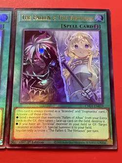 2x The FaLLen & The Virtuous | CH01-EN019 | Ultra Rares | 1st Edition | YuGiOh! - Image 5
