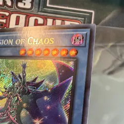 YuGiOh! Illusion of Chaos BACH-EN034 1st Edition Secret Rare NM - Image 4
