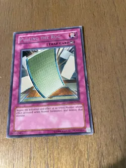 YUGIOH - PULLING THE RUG - RARE - STON - UNLIMITED - MP - Image 1
