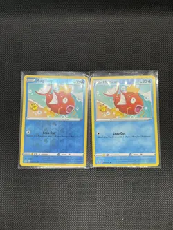 Magikarp 039/192 Reverse Holo & LP Rebel Clash Pokemon TCG NM (2 CARDS) - Image 1