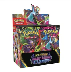 Phantasmal Flames Mega Evolution Pokemon TCG Sealed Booster Box 36 ENG Packs - Image 1