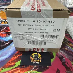 Pokemon TCG ME04 Mega Evolution CHAOS RISING 6 BOX BOOSTER CASE Sealed IN HAND - Image 1