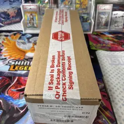 Pokemon TCG ME04 Mega Evolution CHAOS RISING 6 BOX BOOSTER CASE Sealed IN HAND - Image 2