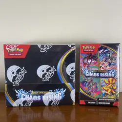 Chaos Rising Booster Box & Booster Bundle Pokemon TCG Mega Evolution FREE POST - Image 1