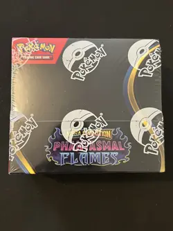 Phantasmal Flames Booster Box 36 Packs Pokemon TCG Mega Evolution NEW & SEALED! - Image 1