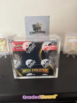 Pokemon TCG Mega Evolution Booster Box Enhanced Factory Sealed with Case - Image 1