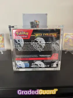 Pokemon TCG Mega Evolution Booster Box Enhanced Factory Sealed with Case - Image 3