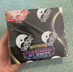 ✅ Phantasmal Flames Booster Box 36 Packs Pokemon TCG Mega Evolution NEW & SEALED - Image 1