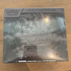 Pokemon TCG Elite Trainer Box Mega Evolution—Pitch Black Booster & Promo & Packs - Image 1