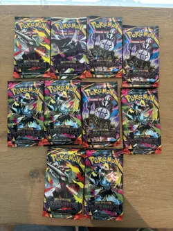 Pokemon TCG Elite Trainer Box Mega Evolution—Pitch Black Booster & Promo & Packs - Image 5