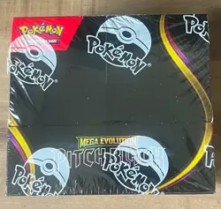 Pokemon TCG Mega Evolution - Pitch Black Booster Box (36 Packs) - New & Sealed - Image 1