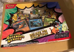 Pokemon TCG Mega Evolution—Ascended Heroes Deluxe Pin Box Promo Booster Pin - Image 1