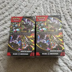 Pokemon TCG Mega Evolution: Pitch Black Booster Box 2 Boxes English - Image 1
