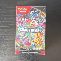 Pokemon TCG Mega Evolution—Chaos Rising Booster Bundle 6 Packs Sealed Box - Image 1