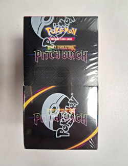 Pokemon TCG Mega Evolution—Pitch Black Sealed Half Booster Box 18 Packs - Image 1