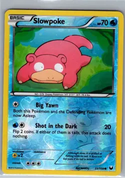 Slowpoke 23/108 Reverse Holo - Dark Explorers - Pokemon Card - LP - Image 1