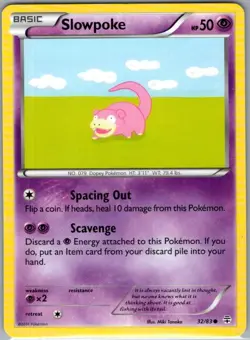 Slowpoke 32/83 Non Holo Generations - Pokemon Card - NM - Image 1