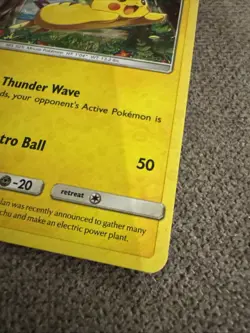 Pokemon Pikachu TCG Black Star Promo Holo Card SM04 General Mills Sun Moon - Image 4