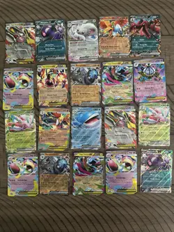Pokemon TCG Bulk Ex Lot 20 Cards EX Holos - Image 1