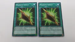 2x MAGNUM SHIELD SPELL CARD 1ST EDITION MP14-EN035 COMMON YUGIOH NM / UNPLAYED - Image 1