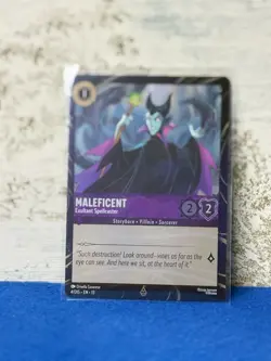 Disney Parks 2026 Lorcana Maleficent Attack Of The Vine 4/DIS EN 13 Promo Card. - Image 5