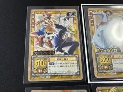 One Piece Carddass Hyper Battle Bulk Lot Nami Zoro Sanji Luffy - Set of 6 Cards - Image 3