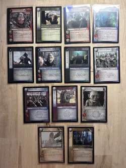 Lord Of The Rings - Decipher LOTR TCG - Siege of Gondor 13 Card Rare Lot - 8R - Image 1