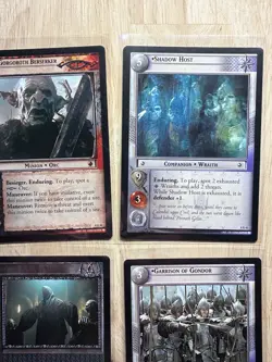 Lord Of The Rings - Decipher LOTR TCG - Siege of Gondor 13 Card Rare Lot - 8R - Image 2