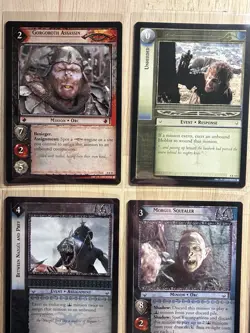 Lord Of The Rings - Decipher LOTR TCG - Siege of Gondor 13 Card Rare Lot - 8R - Image 3