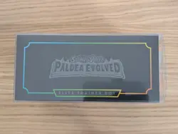 Pokemon TCG Paldea Evolved Elite Trainer Box ETB + Protector [Brand New Sealed] - Image 3