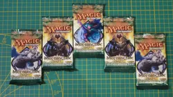 MTG - Magic the Gathering - 5X - booster Lorwyn - Morningtide - 2007 - Image 1