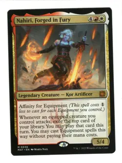 MTG Nahiri Forged in Fury March of the Machine Aftermath Magic The Gathering TCG - Image 1