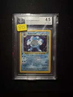 Pokemon Poliwrath Holo Rare #13/102 Base Set 1st Edition BGS 4.5 Spanish 1999 - Image 1