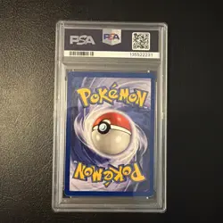 PSA 7 Pokemon Base Set 1st Edition Holo Rare Poliwrath 13/102 NM Condition!! - Image 2