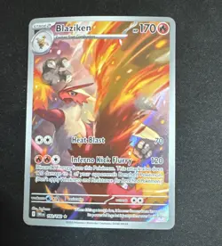 Blaziken 192/182 Destined Rivals Illustration Rare Full Art Holo English 2025 - Image 1