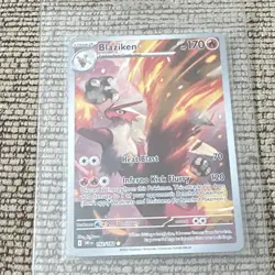 Blaziken 192/182 Destined Rivals Illustration Rare Full Art Holo EN 2025 - Image 1