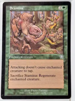 Stamina - Mercadian Masques - Magic the Gathering MTG Nice! - Image 1