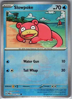 Slowpoke 018/131 Common - Pokemon SV: Prismatic Evolutions - Pokeball (NM) - Image 1