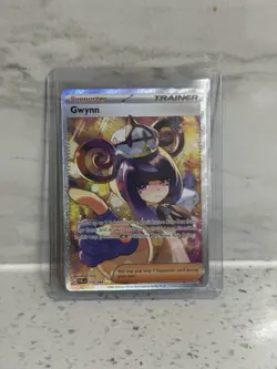 Gwynn 119/084 Pitch Black SIR Special Illustration Rare Pokemon TCG English - Image 1