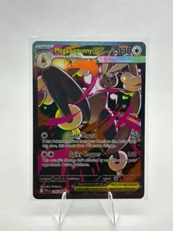 Mega Lopunny ex 128/094 Phantasmal Flames Pokemon Holo NM - Image 1