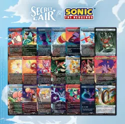 MTG Sonic The Hedgehog Secret Lair FOIL SET **IN HAND** - Image 3