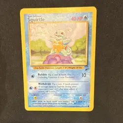 The Pokemon Company Pokemon TCG Base Set 2 Wartortle 063/130 Uncommon 70 HP - Image 1
