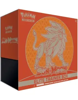 Pokemon TCG Sun & Moon Solgaleo Elite Trainer Box (EN) - Image 1