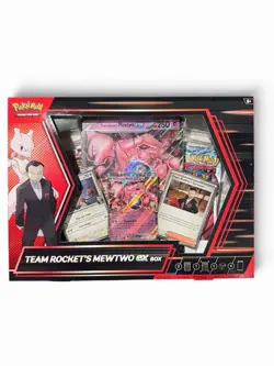 Pokemon Sealed Team Rocket Mewtwo ex Box Promo English 2024 Giovanni 1 Box - Image 1