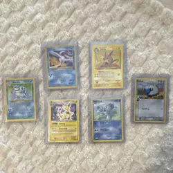 Lot Of Older Pokemon: base set blastoise - Image 1