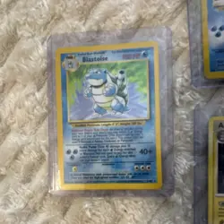 Lot Of Older Pokemon: base set blastoise - Image 2